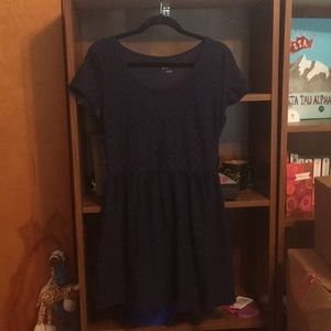 JCP Lace Navy Blue Dress